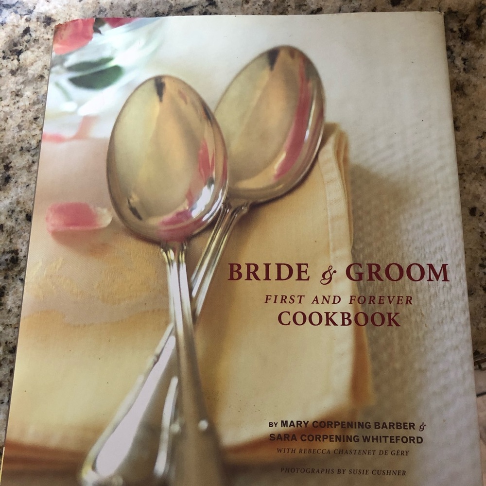 Bride and groom cookbook
